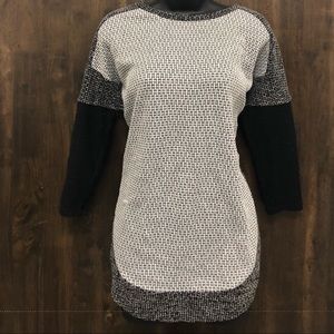 Tunic Length 3/4 sleeve sweater